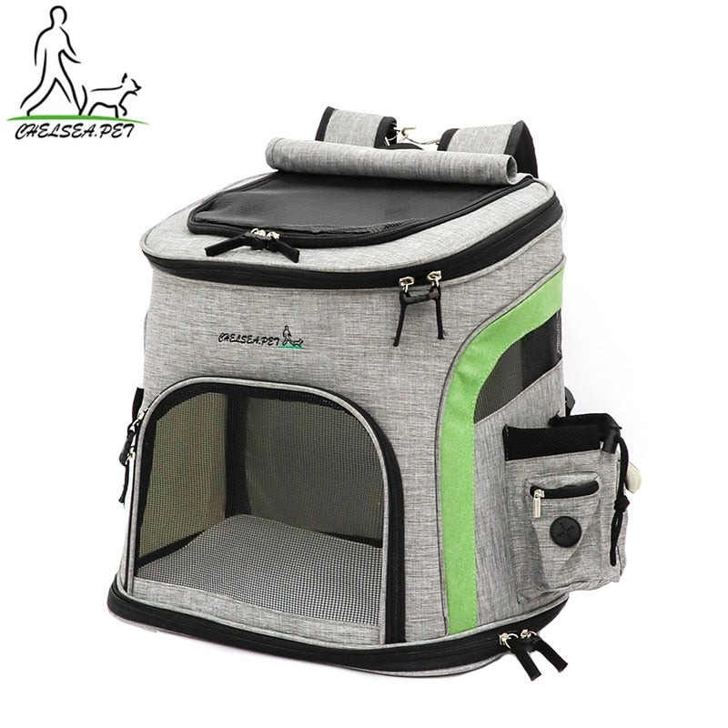 Cat Carrying Oversized Luxury Pet Backpack Dog Breathable Pet Backpack