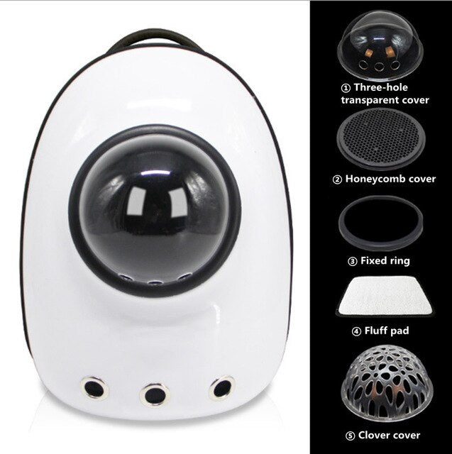 Pet Carrier  Space Egg Breathable Big Pet Backpack PC Pet Dog  Outside Travel Bag Upgrted Portable Bag  Cat Bags  GP17505-8
