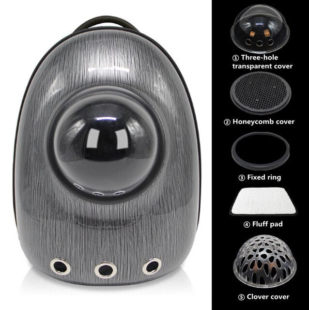 Pet Carrier  Space Egg Breathable Big Pet Backpack PC Pet Dog  Outside Travel Bag Upgrted Portable Bag  Cat Bags  GP17505-8