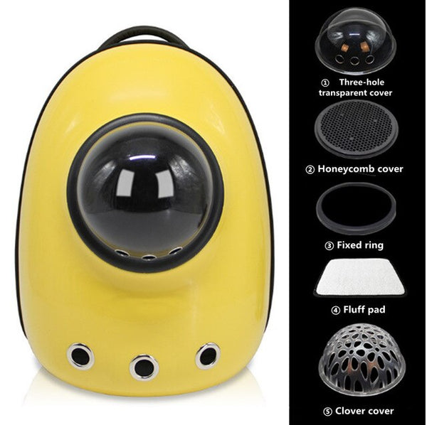 Pet Carrier  Space Egg Breathable Big Pet Backpack PC Pet Dog  Outside Travel Bag Upgrted Portable Bag  Cat Bags  GP17505-8