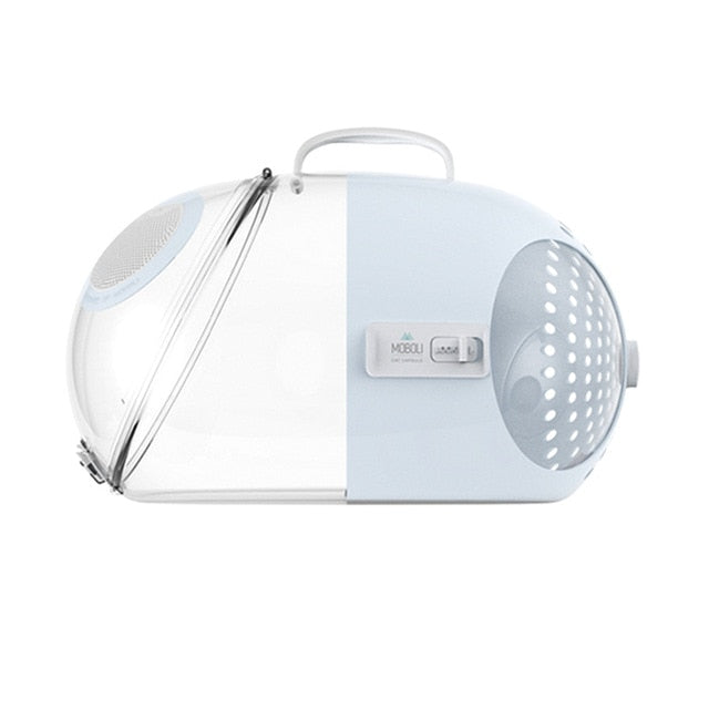 Luxury Cat Carrier Transparent Pet Capsule Transport Box Cats Bag Space Handbag ABS Cat Carrying Dog Box Travel Products
