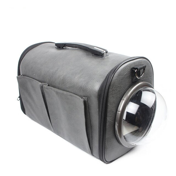 DannyKarl New 2019 Fashion Explosion PU Pet Messenger Bag Pet Tote Bag Multifunction Outing Bag Portable Cat Dog Bag