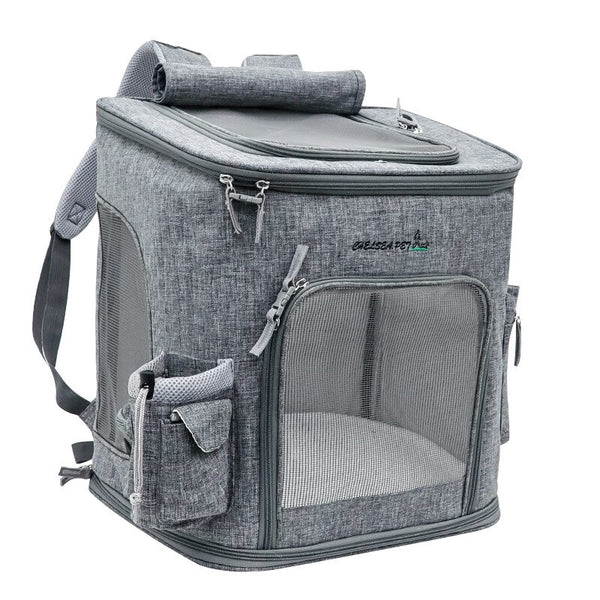 Large pet backpack Dog Dog Backpack cat bag summer breathable outgoing portable foldable cat Backpack pet carrier