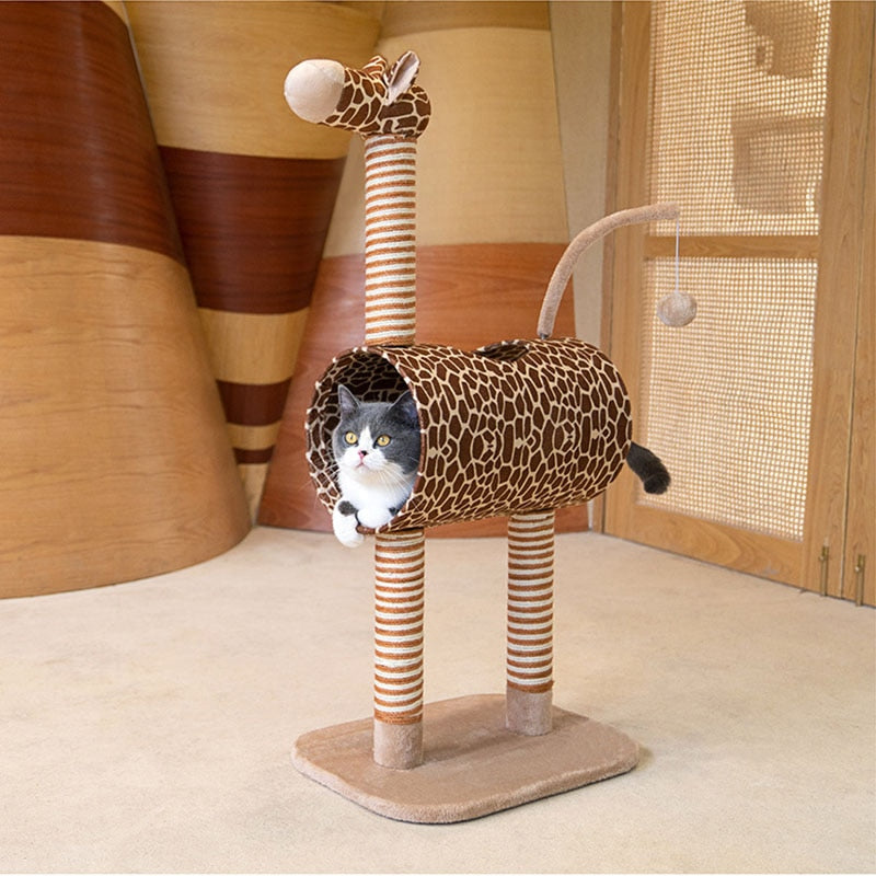 Sisal Rope for Cat Tree Cat Climbing Frame DIY Giraffe cats scratching post toys rope for Kittens Pet House Play Tower Condo Fur