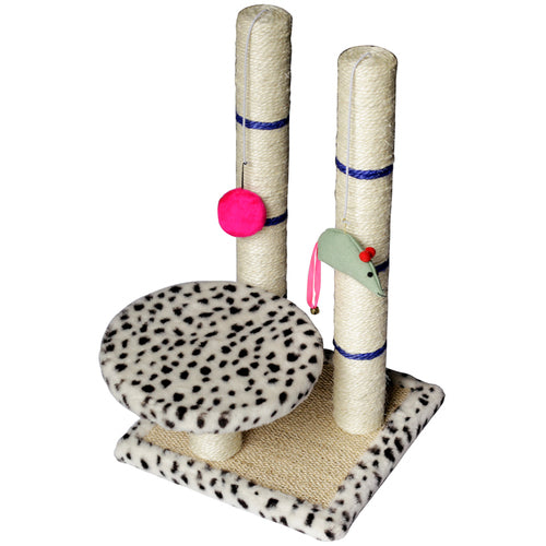 Pet Toys Wear-resistant Column Vertical Multi-layer Cat Platform Toy for Cat Climbing Frame Cat Supplies  Cat Toys Interactive