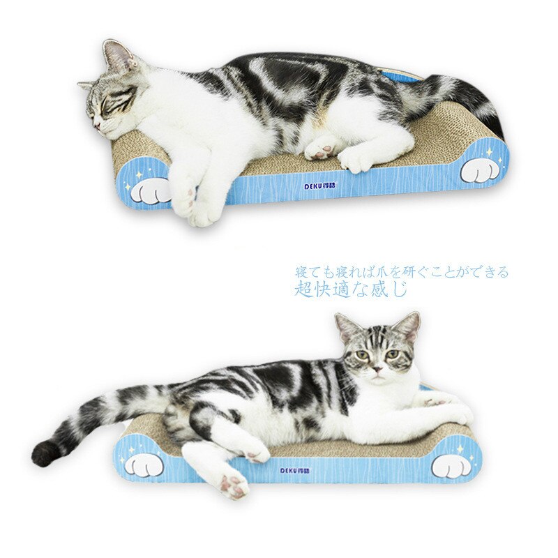 Cat Grinding Toys Cat Scratch Backrest Medium Sofa Corrugated Paper Cat Scratch Board Pet Supplies Gatos Katten Speelgoed