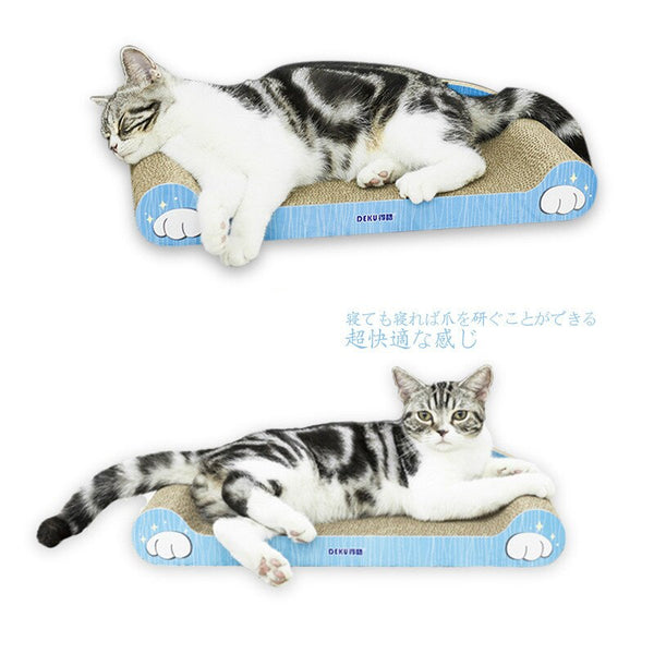 Cat Grinding Toys Cat Scratch Backrest Medium Sofa Corrugated Paper Cat Scratch Board Pet Supplies Gatos Katten Speelgoed