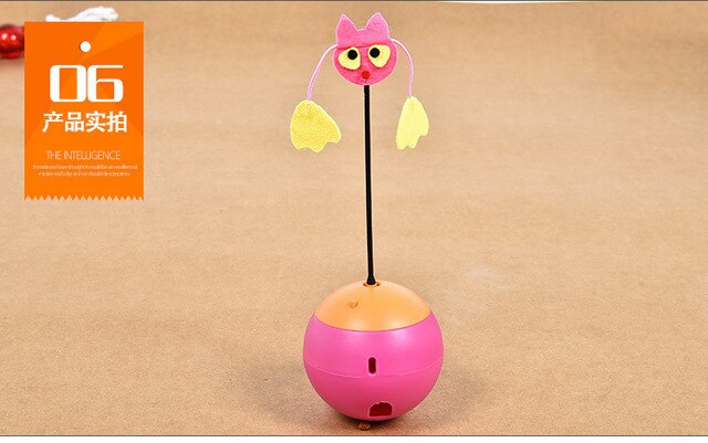 Motor-driven New Pattern Tumbler Toys Cat Toys Leaking Toys More Function Laser Pets Kitty Toys