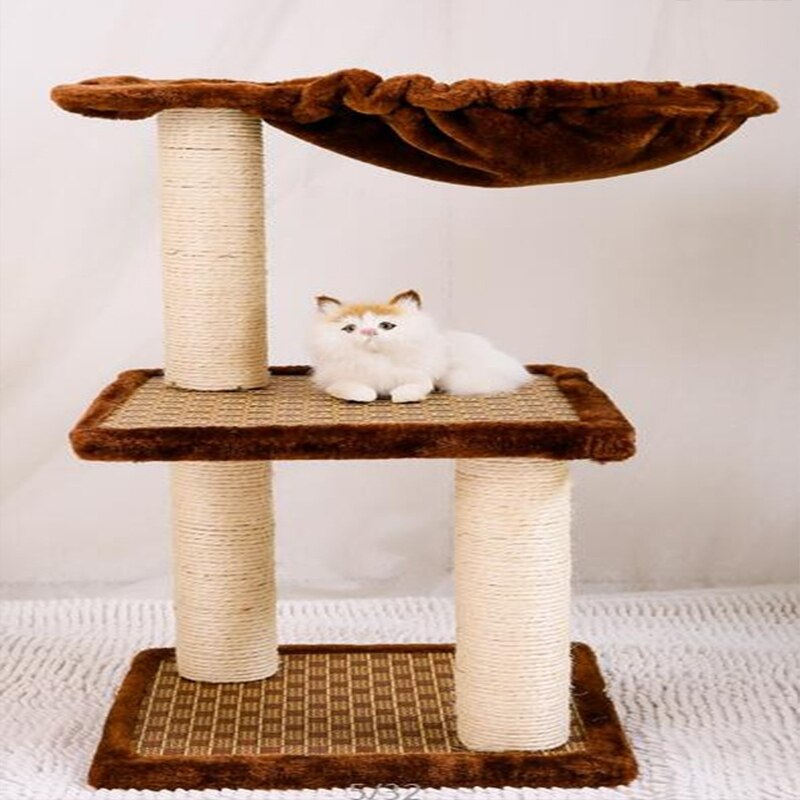3 color cat toy natural high quality sisal high density environmental protection plate high-grade D13 cat climbing frame