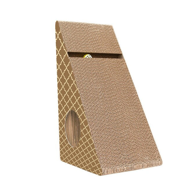 Have To Cruel Corrugated Paper Tuba Cat Cat Catch Cat Grind Toys Many Available By Wall Triangle Send Small Bell