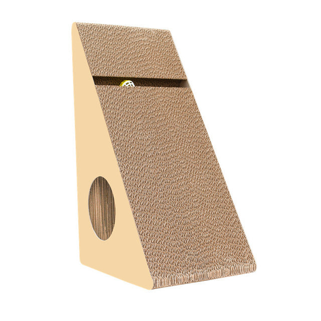 Have To Cruel Corrugated Paper Tuba Cat Cat Catch Cat Grind Toys Many Available By Wall Triangle Send Small Bell