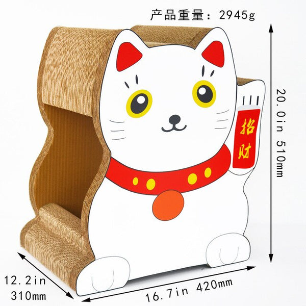 Cat scratch board corrugated paper cat playboard cat house cat bowl lucrative cat pet supplies cat toys cat cave house for cat