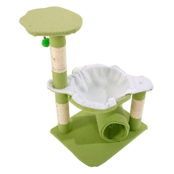 28 inch Cute Cat Tower Lamb Pet Toysss Sisal Stable Sisal Rope Winding Thickening Support High Quality Cat Climb Trees Holder