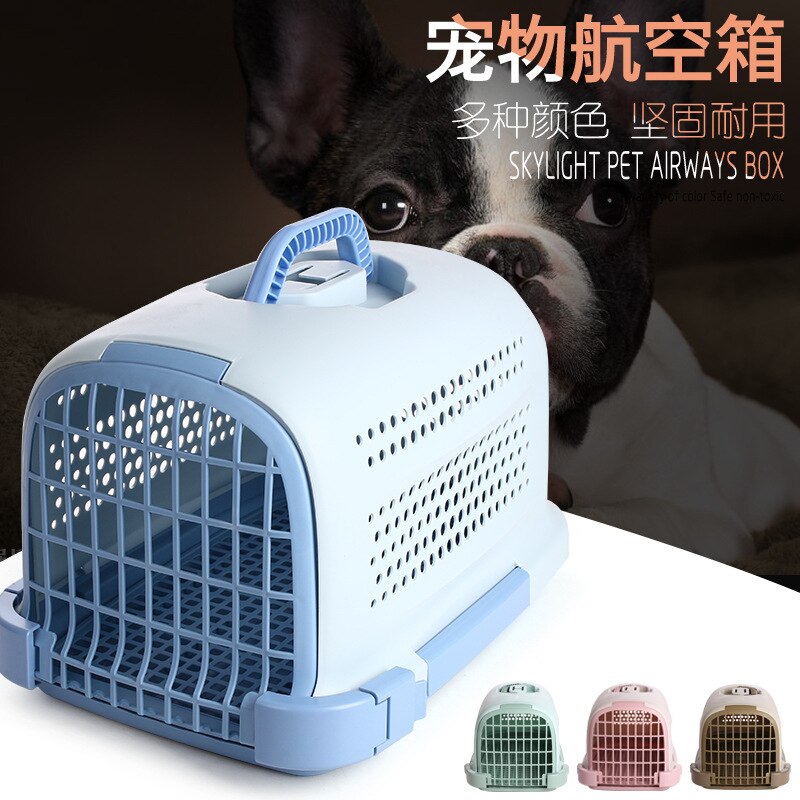 Pet Airbox, Teddy Bear Small Dog Out Shipping Box, Portable Ventilated Cat Cage, Portable Dog House