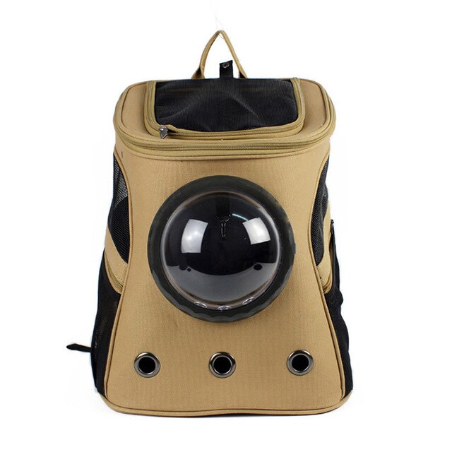 Pet portable large pet backpack portable space capsule ventilation window cat carrying dog bag pet supplies