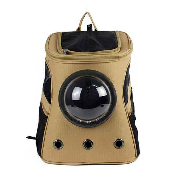 Pet portable large pet backpack portable space capsule ventilation window cat carrying dog bag pet supplies