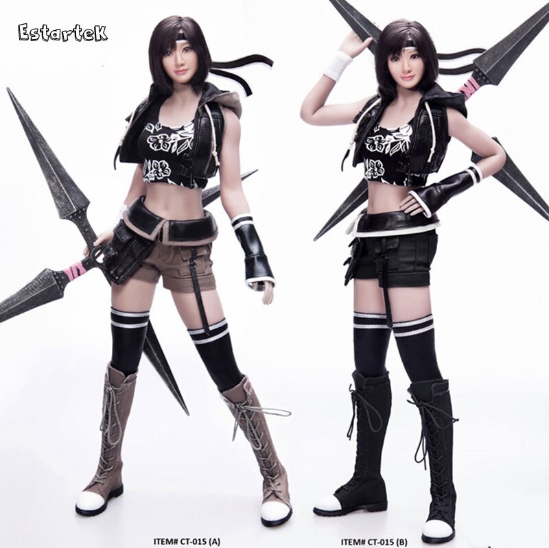 CAT TOYS 1/6 CT015 Fight Girl Fantasy Character Set with Head Sculpt for 12inch Action Figure DIY
