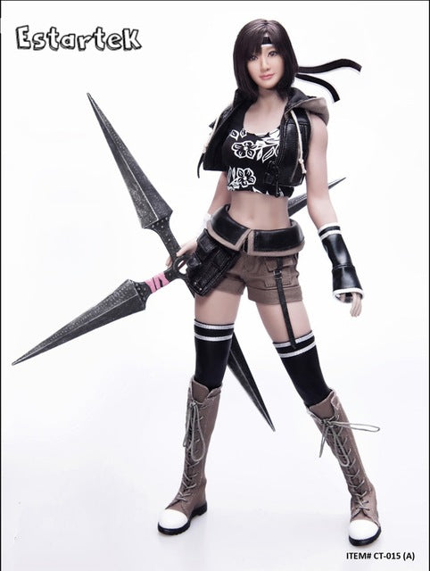CAT TOYS 1/6 CT015 Fight Girl Fantasy Character Set with Head Sculpt for 12inch Action Figure DIY