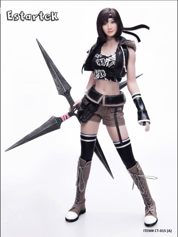 Estartek CAT TOYS 1/6 CT015 Fight Girl Fantasy Character Set for 12inch Phicen Jiaoudoll Action Figure DIY