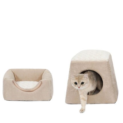 Magic Pet Sofa House Cat four seasons universal removable and washable foldable cat house cat supplies winter warm house