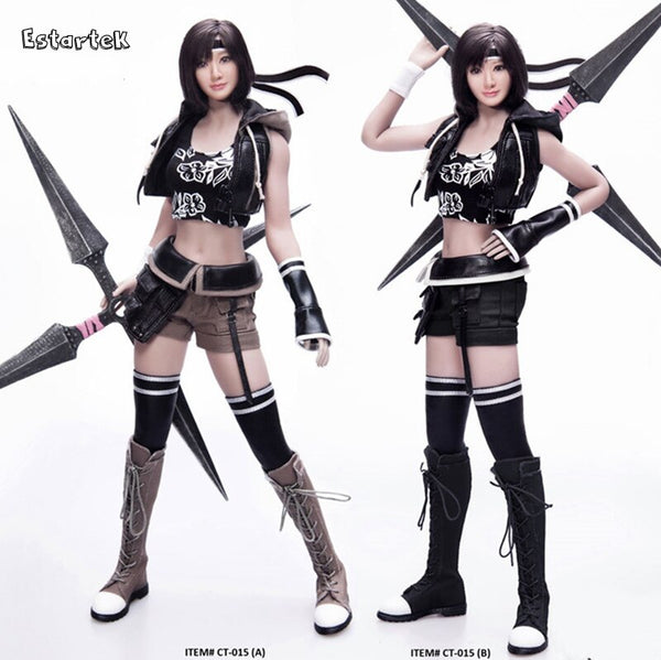 CAT TOYS 1/6 CT015 Fight Girl Set with Head Sculpt for 12inch Action Figure DIY