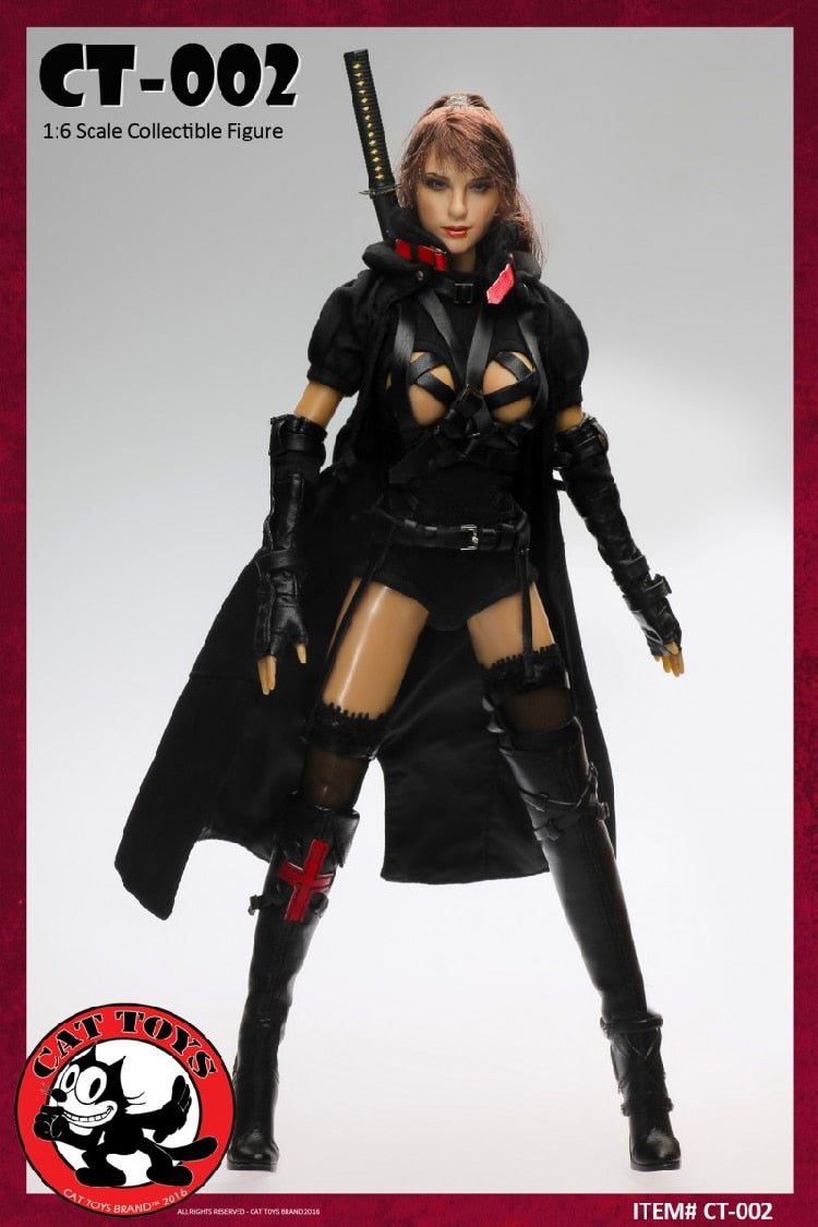 CAT TOYS CT002 Female Dark Mourner 1/6 Action Figure