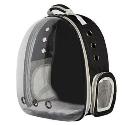 Full view transparent health material portable cat backpack breathable colorful