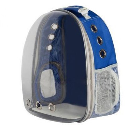 Full view transparent health material portable cat backpack breathable colorful