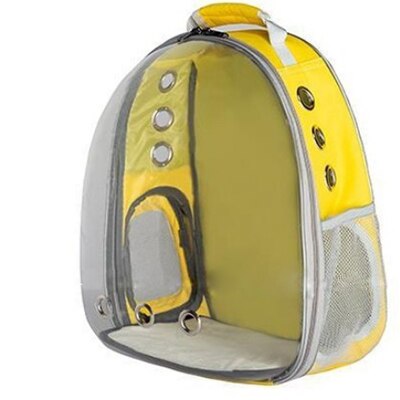 Full view transparent health material portable cat backpack breathable colorful