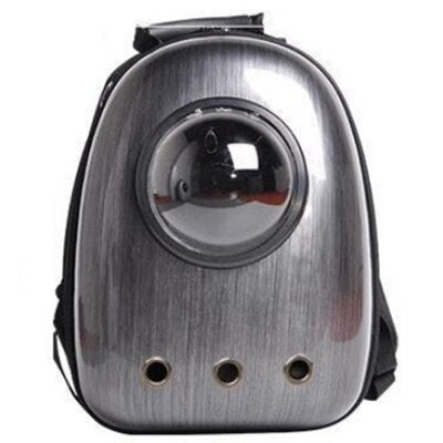 Full view transparent health material portable cat backpack breathable colorful