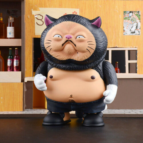 Mame Moyashi Master Fat cat With a hat Vinyl Figure Fashion Toy