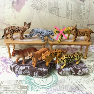 small  pvc  figure cat  like  model  ornament  toy model 7pcs/set ,rare,1996