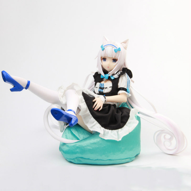 NEKOPARA NEKOPARA  Maid vanilla Feline cat  Commoner 1/4 model for dressing change Anime model Toys Hobbies Action Figures