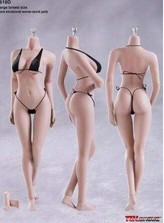 1/6 VCL-1001 Black Cat Girl Leather Clothes with Head Sculpt Aceessories Fit Female Body Woman Head Sculpt