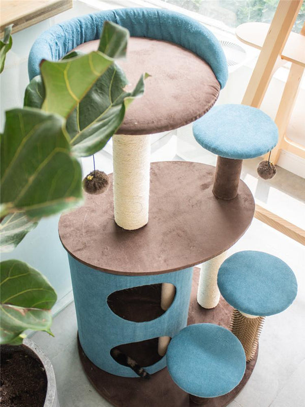 Climb The Cat Litter One Hemp Cat Tree Sisal Cloth Cat Scratch Board Cat Climbing Frame