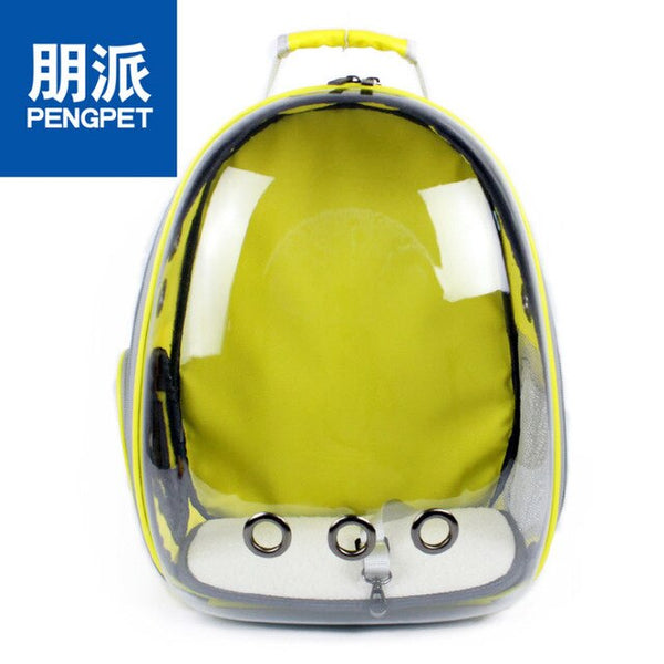 Cat bag solid color pet cat supplies with Teddy puppy backpack designer dog carrier travel bag puppy