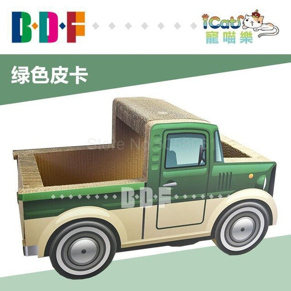 Pets Le Corrugated paper car cat toy cat scratch board cat claws cat litter