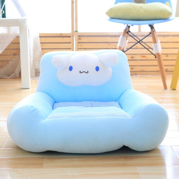 Fancytrader Lovely Plush Animals Dog Bear Cat Chair Anime Soft Kids Mini Sofa Cushion Doll Nice Gifts 7 Models