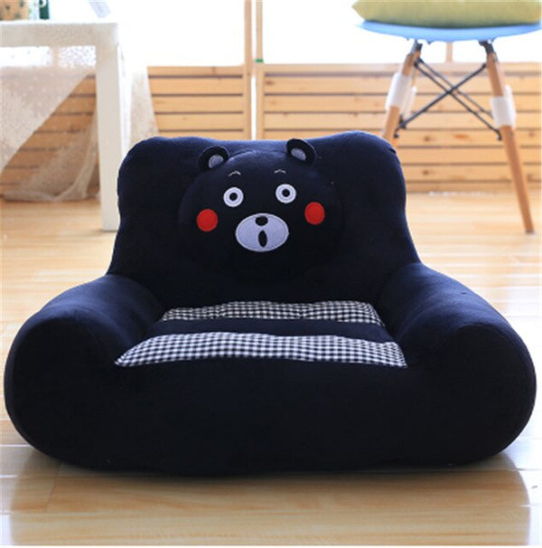 Fancytrader Lovely Plush Animals Dog Bear Cat Chair Anime Soft Kids Mini Sofa Cushion Doll Nice Gifts 7 Models