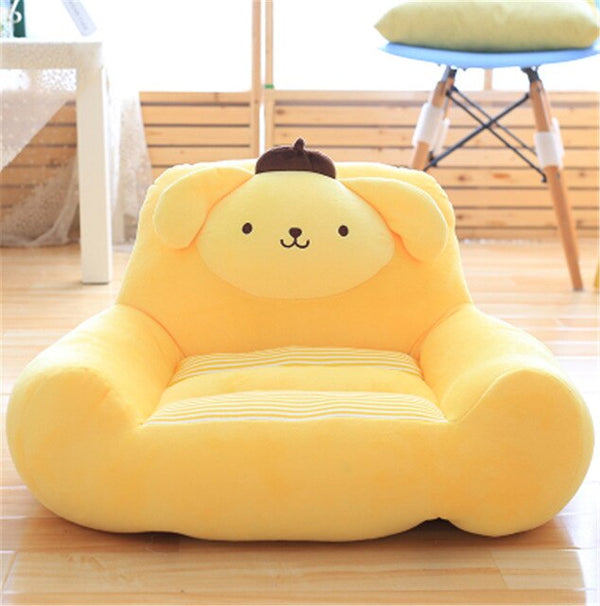 Fancytrader Lovely Plush Animals Dog Bear Cat Chair Anime Soft Kids Mini Sofa Cushion Doll Nice Gifts 7 Models