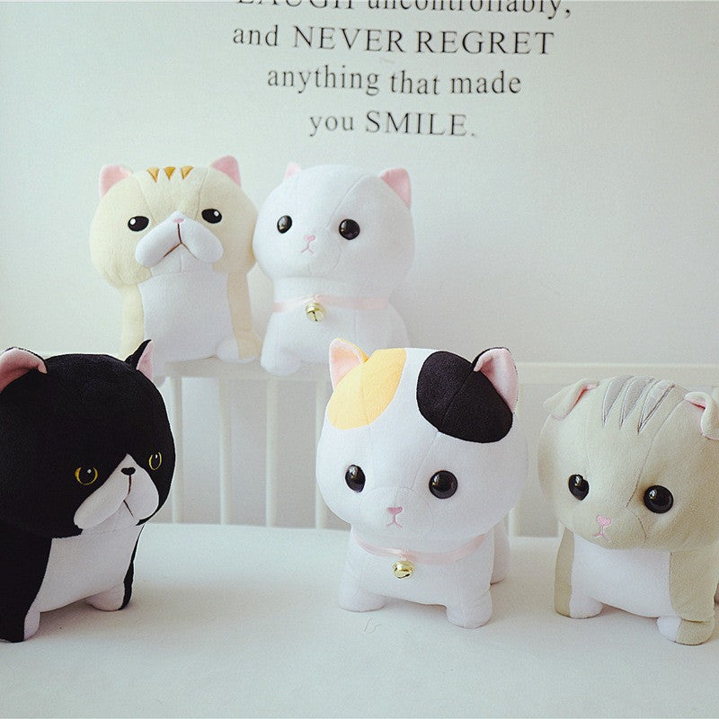 Doub K 5pcs/lot kawaii cat Plush toy 30cm 40cm soft Stuffed Dolls Simulation animals plush toys children pillow creative gift