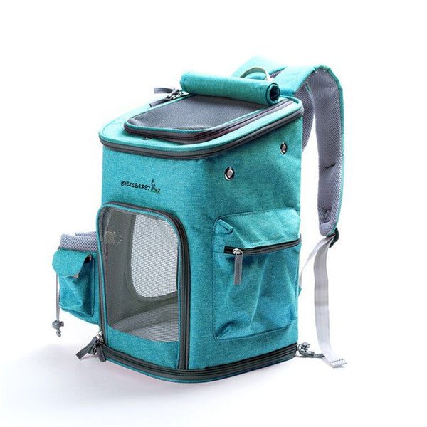 New Arrival Cat Breathable Carrier Backpack Mesh Zipper Design Dog Pet Outdoor Backpack High Quality Small Pet Cat Handbag