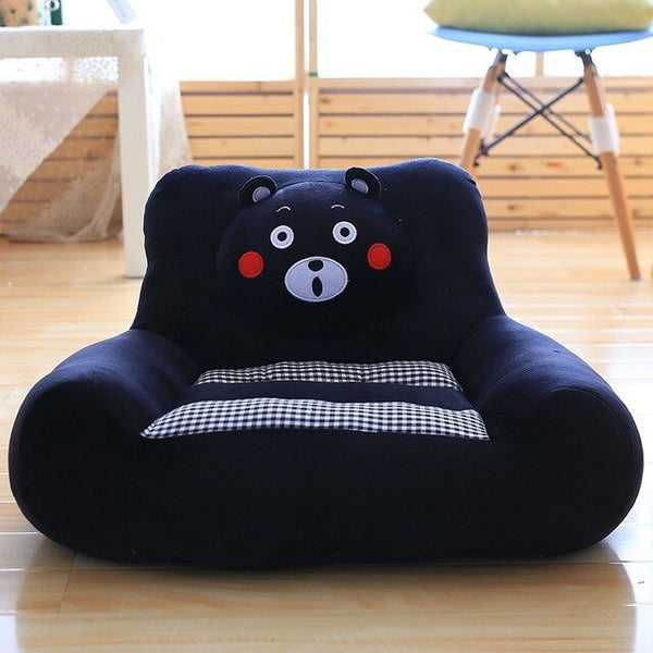 Creative cartoon children's small toy stuffed toys cushion pillow bear dog cat toys