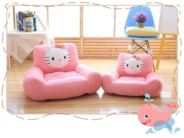 Creative cartoon children's small toy stuffed toys cushion pillow bear dog cat toys
